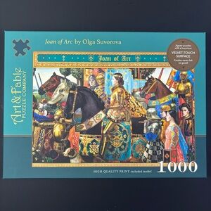 Joan of Arc 1000 Piece Jigsaw Puzzle by Art & Fable